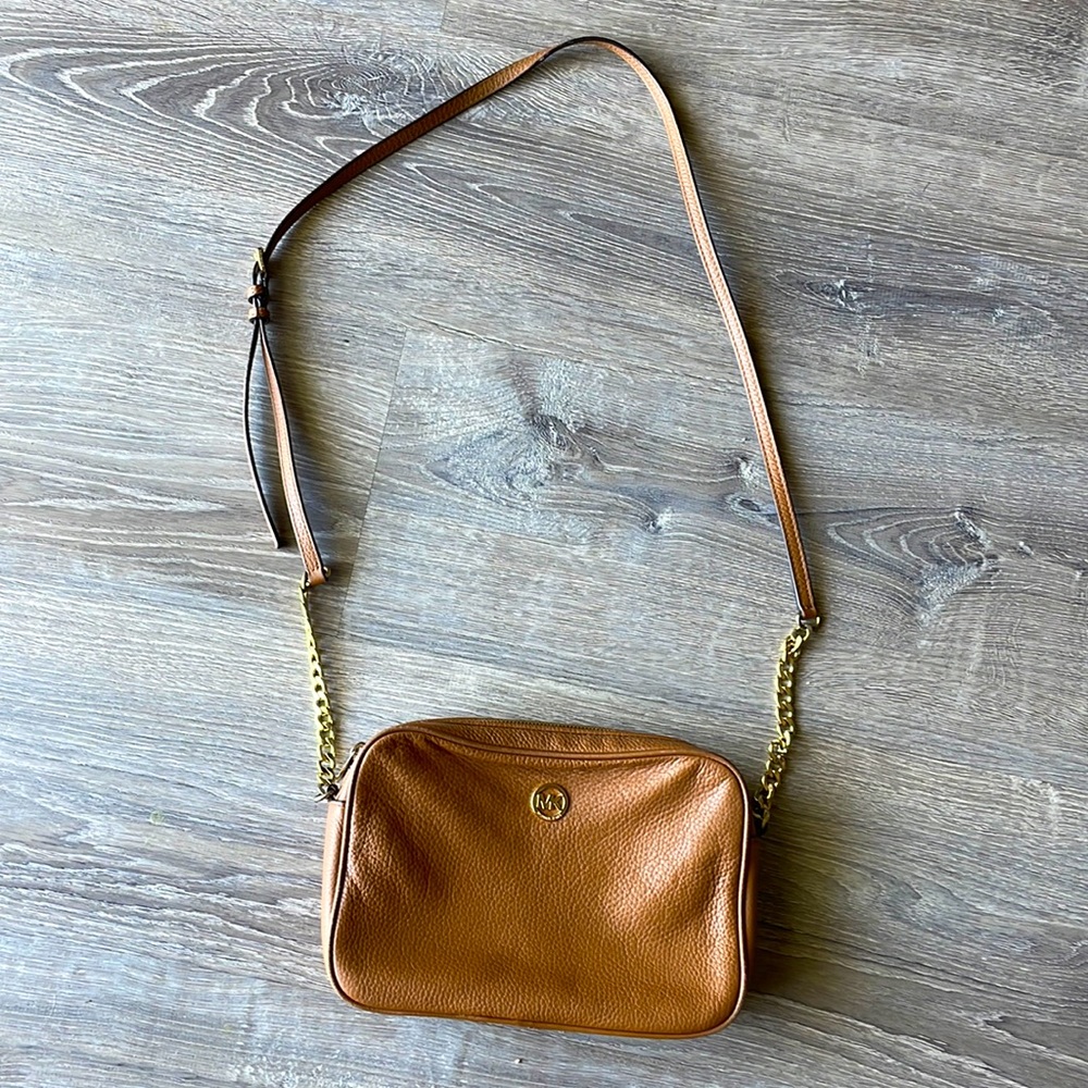 Michael Kors Tan Crossbody Bag